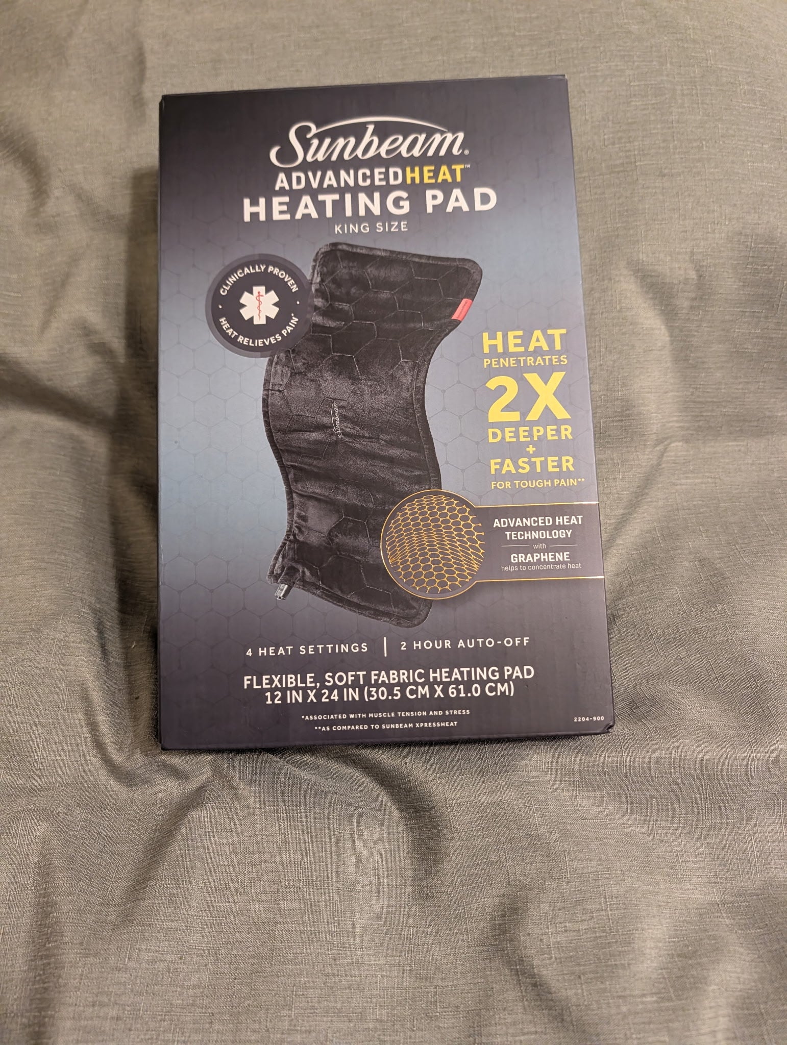 SUNBEAM HEATING PAD