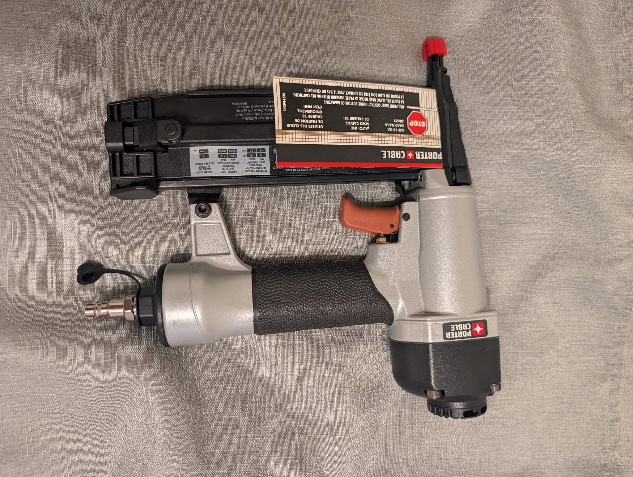 PORTER CABLE AIR NAIL GUN