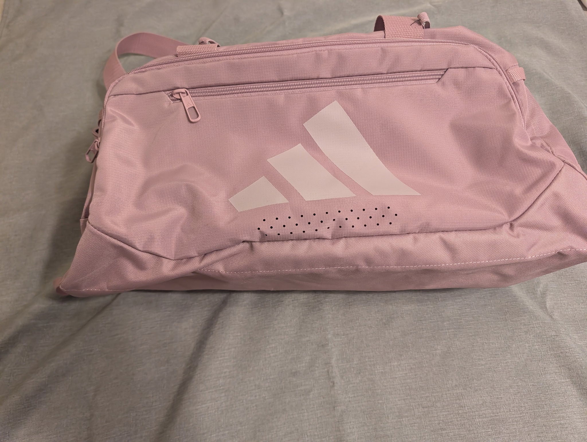 Pink Adidas Gym bag
