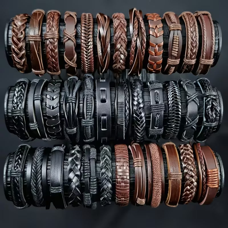 Men's Genuine Leather Bracelets