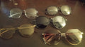 Clear fashion glasses with a ligfht tint