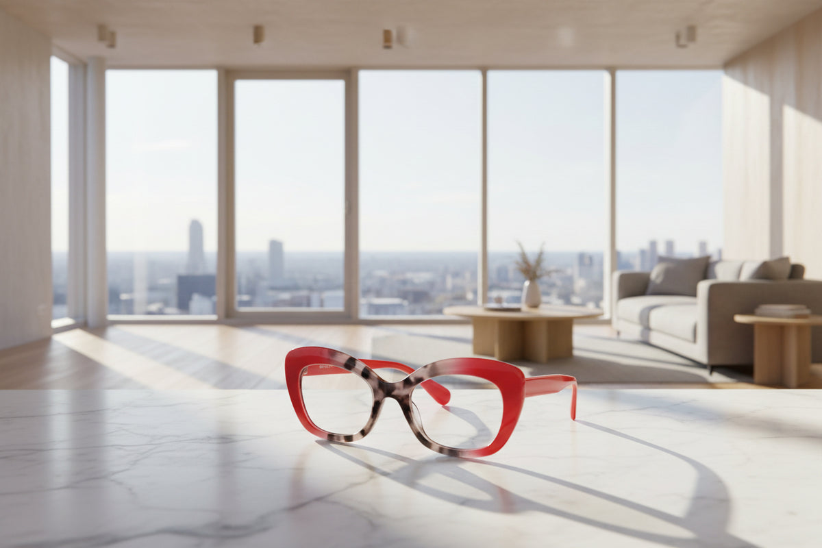CAT EYE COLLECTION RED